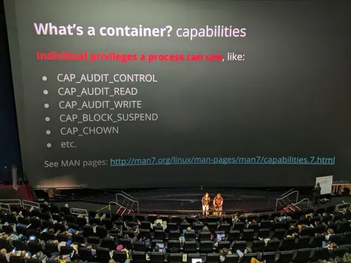 Preview of talk: BSidesSF 2020 | Checking your --privileged container with Sam "Frenchie" Stewart